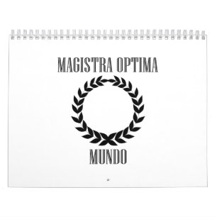 Der bestste Lehrer der Welt (weiblich) Kalender