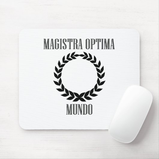 Der bestste Lehrer der Welt (weiblich) Mousepad (Mit Mouse)