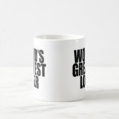 Der bestste Liebhaber der Welt Kaffeetasse (Mittel)