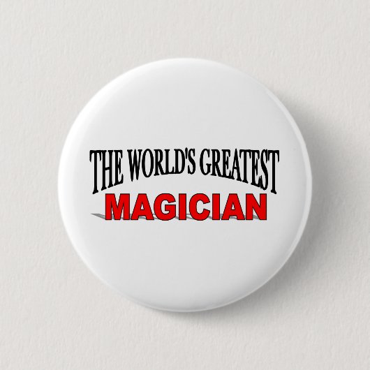 Der bestste Magier der Welt Button (Vorderseite)
