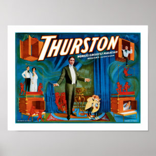 Der bestste Magier Thurston ~ Welt Poster