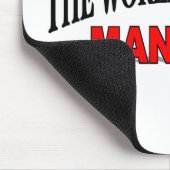 Der bestste Manager der Welt Mousepad (Ecke)