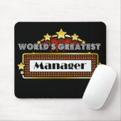 Der bestste Manager der Welt Mousepad (Mit Mouse)