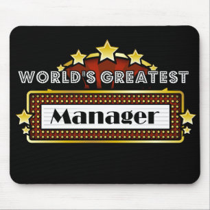 Der bestste Manager der Welt Mousepad