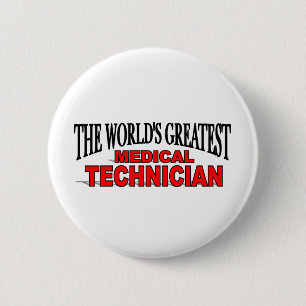 Der bestste medizinische Techniker der Welt Button