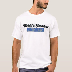 Der bestste Onkel der Welt (blau) T-Shirt