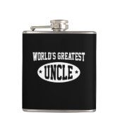 Der bestste Onkel der Welt Flachmann (Vorderseite)