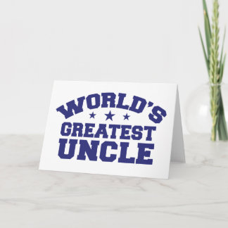 Der bestste Onkel der Welt Karte