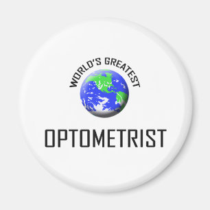 Der bestste Optometriker der Welt Magnet