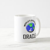 Der bestste Oracle der Welt Kaffeetasse (VorderseiteRechts)