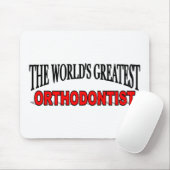 Der bestste Orthodontist der Welt Mousepad (Mit Mouse)