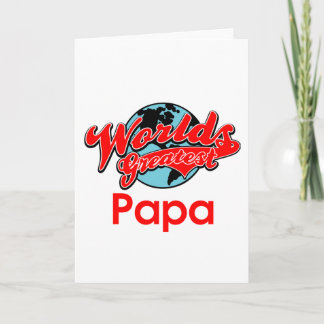 Der bestste Papa der Welt Karte