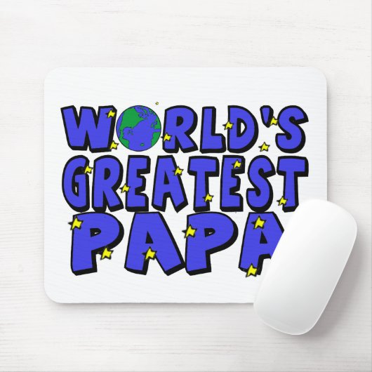 Der bestste Papa der Welt Mousepad (Mit Mouse)