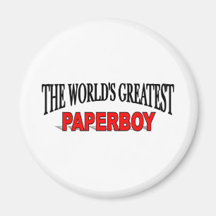 Der bestste Paperboy der Welt Magnet