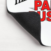 Der bestste Papierschieber der Welt Mousepad (Ecke)
