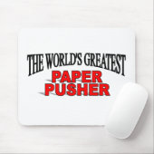 Der bestste Papierschieber der Welt Mousepad (Mit Mouse)