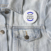 Der bestste Pate der Welt (DK. blaue Sterne) Button (Beispiel)