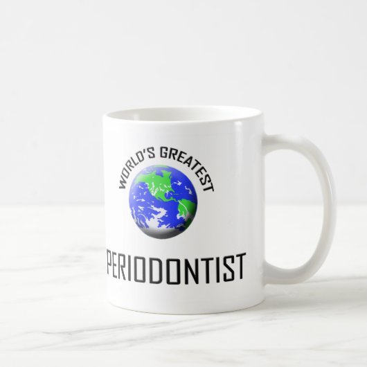 Der bestste Periodontist der Welt Kaffeetasse (Rechts)