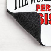 Der bestste persönliche Assistent der Welt Mousepad (Ecke)