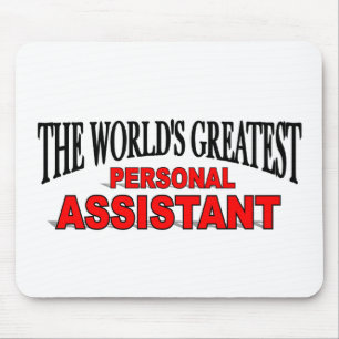 Der bestste persönliche Assistent der Welt Mousepad