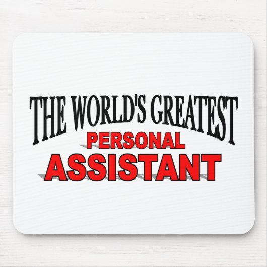 Der bestste persönliche Assistent der Welt Mousepad (Vorne)
