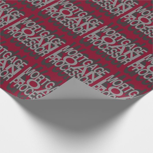 Der bestste Pfandbriefdarlehen-Prozessor Geschenkpapier (Ecke)