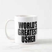 Der bestste Pförtner der Welt Kaffeetasse (Links)