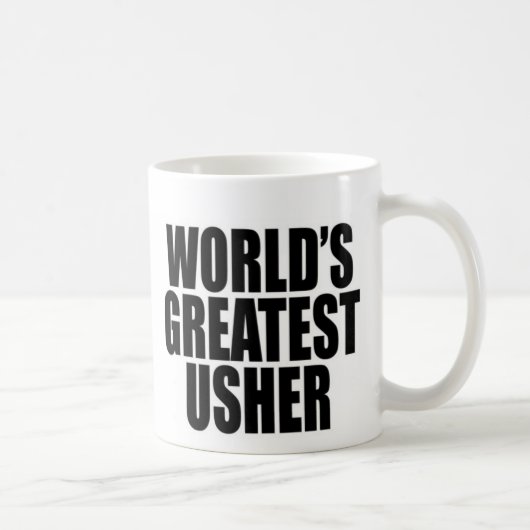 Der bestste Pförtner der Welt Kaffeetasse (Rechts)