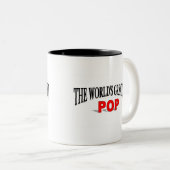 Der bestste Pop der Welt Zweifarbige Tasse (VorderseiteRechts)