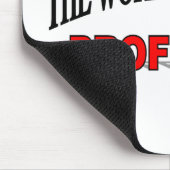 Der bestste Professor der Welt Mousepad (Ecke)