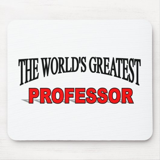 Der bestste Professor der Welt Mousepad (Vorne)
