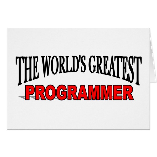 Der bestste Programmierer der Welt (Vorderseite (Horizontal))