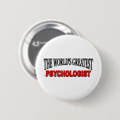 Der bestste Psychologe der Welt Button (Vorne & Hinten)
