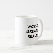 Der bestste Realtor-" Tasse "der Welt (VorderseiteRechts)