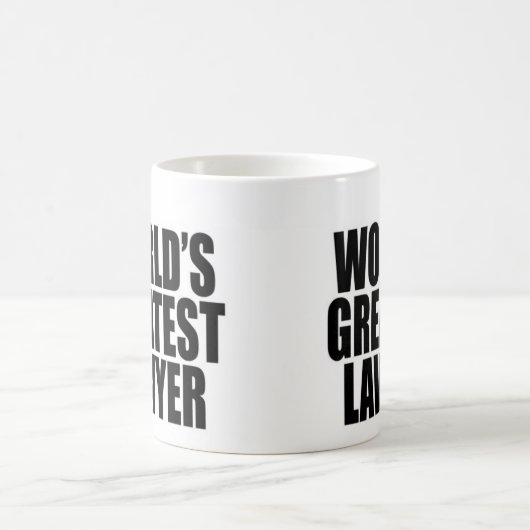 Der bestste Rechtsanwalt der Welt Kaffeetasse (Mittel)