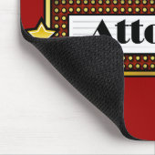 Der bestste Rechtsanwalt der Welt Mousepad (Ecke)