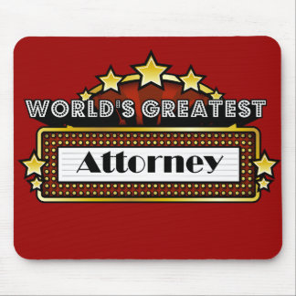 Der bestste Rechtsanwalt der Welt Mousepad