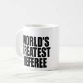 Der bestste Referent der Welt Kaffeetasse (Vorderseite Links)