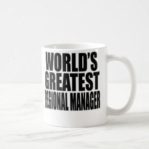 Der bestste regionale Manager der Welt Kaffeetasse