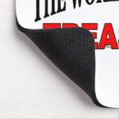 Der bestste Schatzmeister der Welt Mousepad (Ecke)