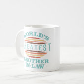 Der Bestste Schwiegersohn der Welt Kaffeetasse (Vorderseite Links)