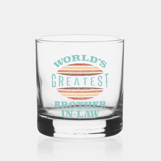 Der Bestste Schwiegersohn der Welt Whiskyglas (Vorderseite)