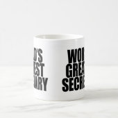 Der bestste Sekretär Mug der Welt Kaffeetasse (Mittel)