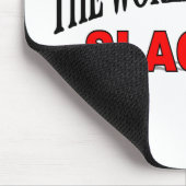 Der bestste Slacker der Welt Mousepad (Ecke)