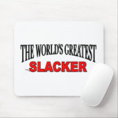 Der bestste Slacker der Welt Mousepad (Mit Mouse)