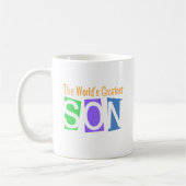 Der bestste Sohn der Retro Welt Kaffeetasse (Links)