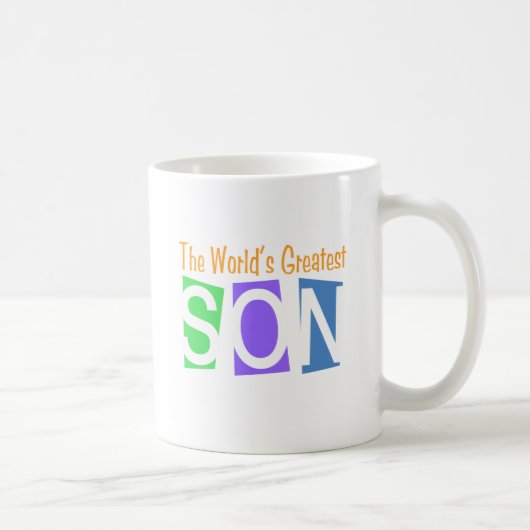 Der bestste Sohn der Retro Welt Kaffeetasse (Rechts)
