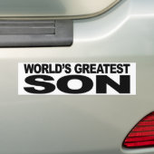 Der bestste Sohn der Welt Autoaufkleber (Auf Auto)