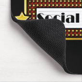 Der bestste Sozialarbeiter der Welt Mousepad (Ecke)