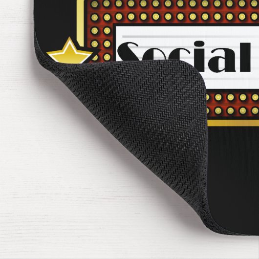 Der bestste Sozialarbeiter der Welt Mousepad (Ecke)